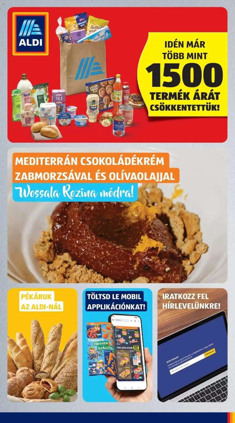 Aldi Aldi aktuális akciós újság 5 oldal