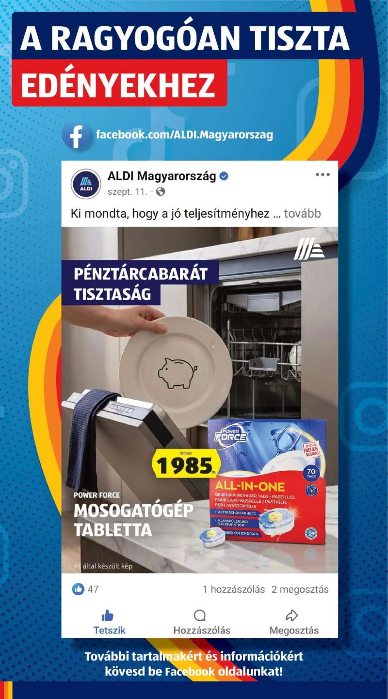 Aldi Aldi Középső sor termékei 11 oldal
