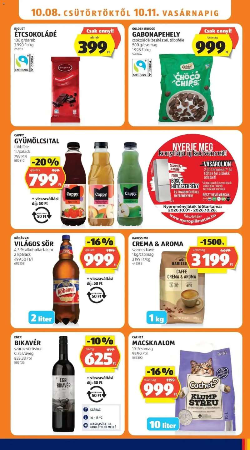 Aldi Aldi aktuális akciós újság 11 oldal