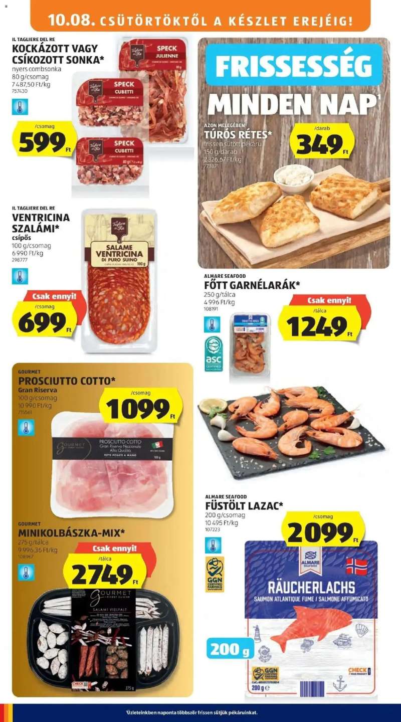 Aldi Aldi aktuális akciós újság 12 oldal