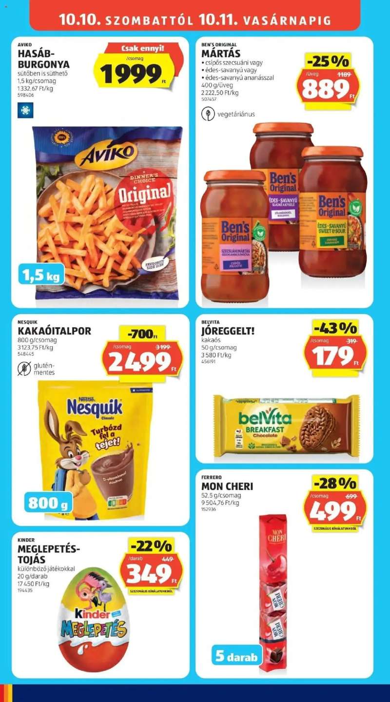 Aldi Aldi aktuális akciós újság 26 oldal