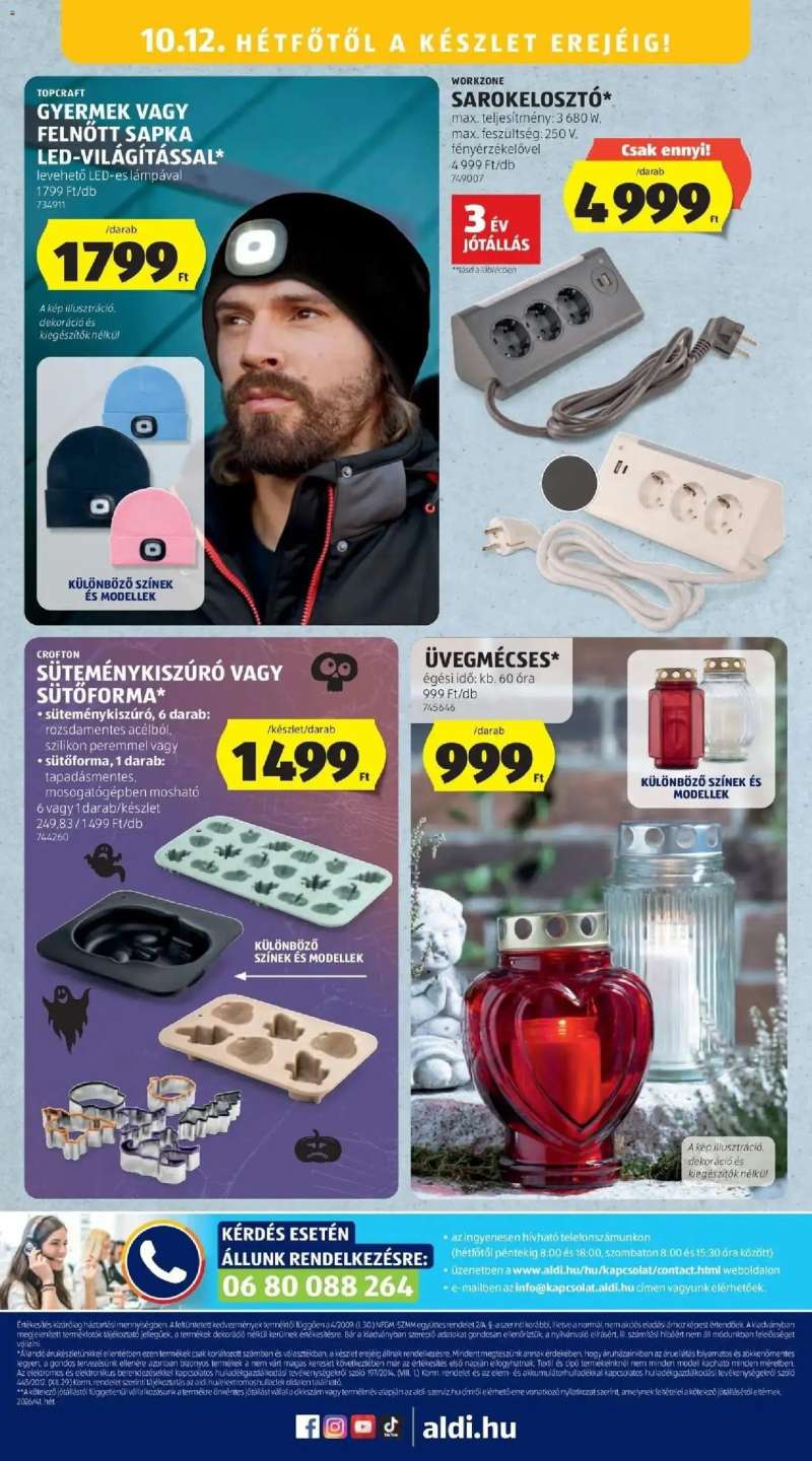 Aldi Aldi aktuális akciós újság 40 oldal