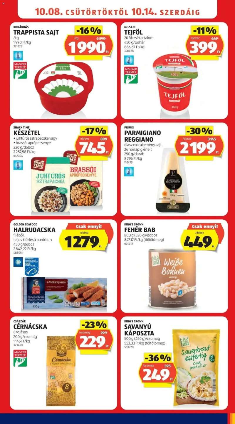 Aldi Aldi aktuális akciós újság 7 oldal