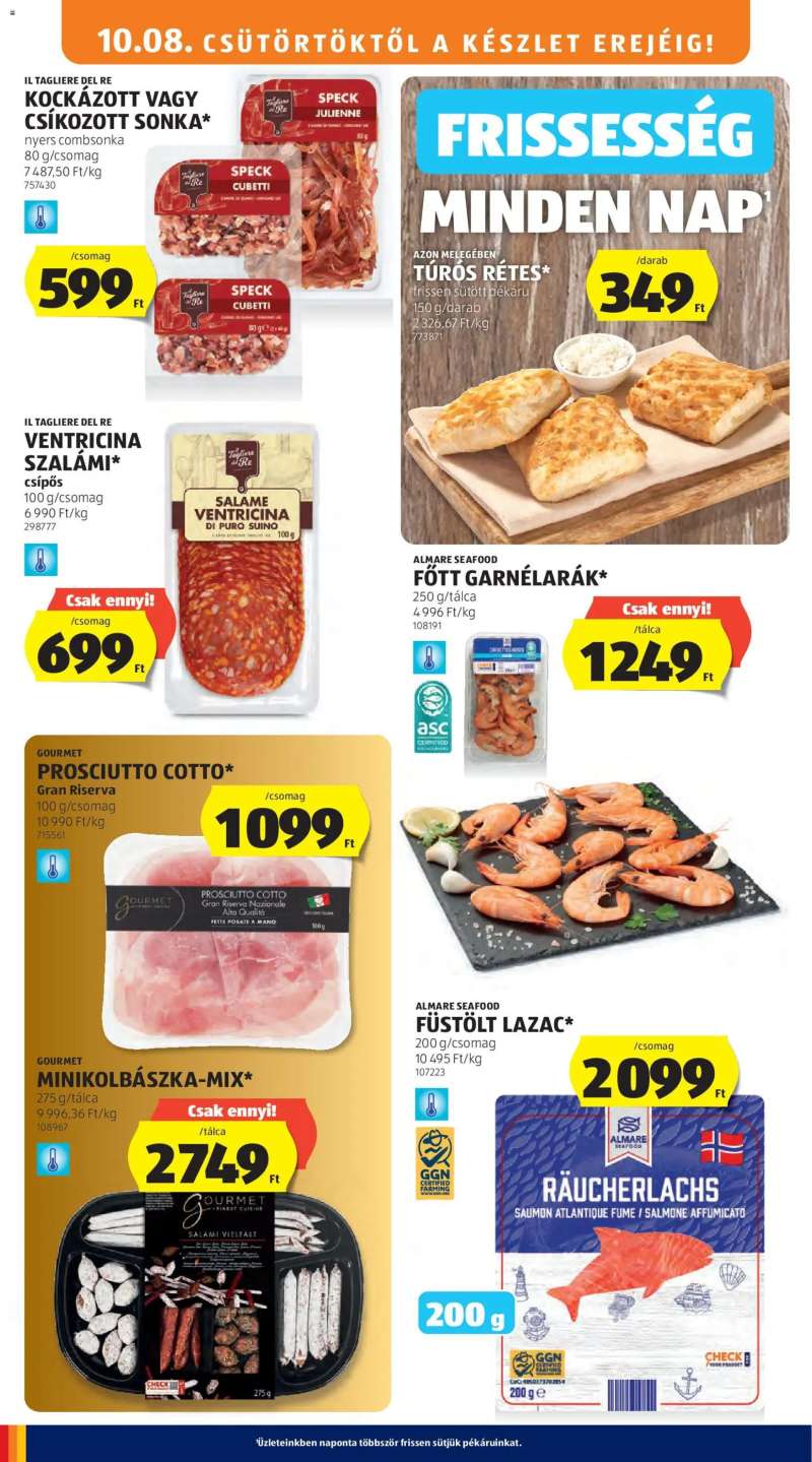 Aldi Aldi akciós újság 16 oldal