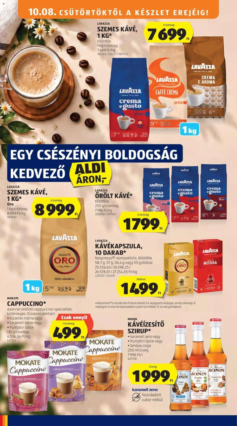 Aldi Aldi akciós újság 20 oldal