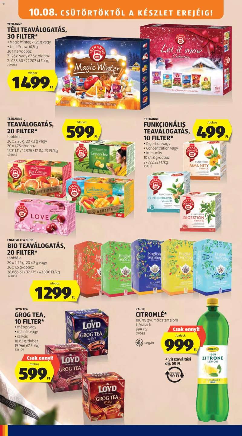 Aldi Aldi akciós újság 22 oldal