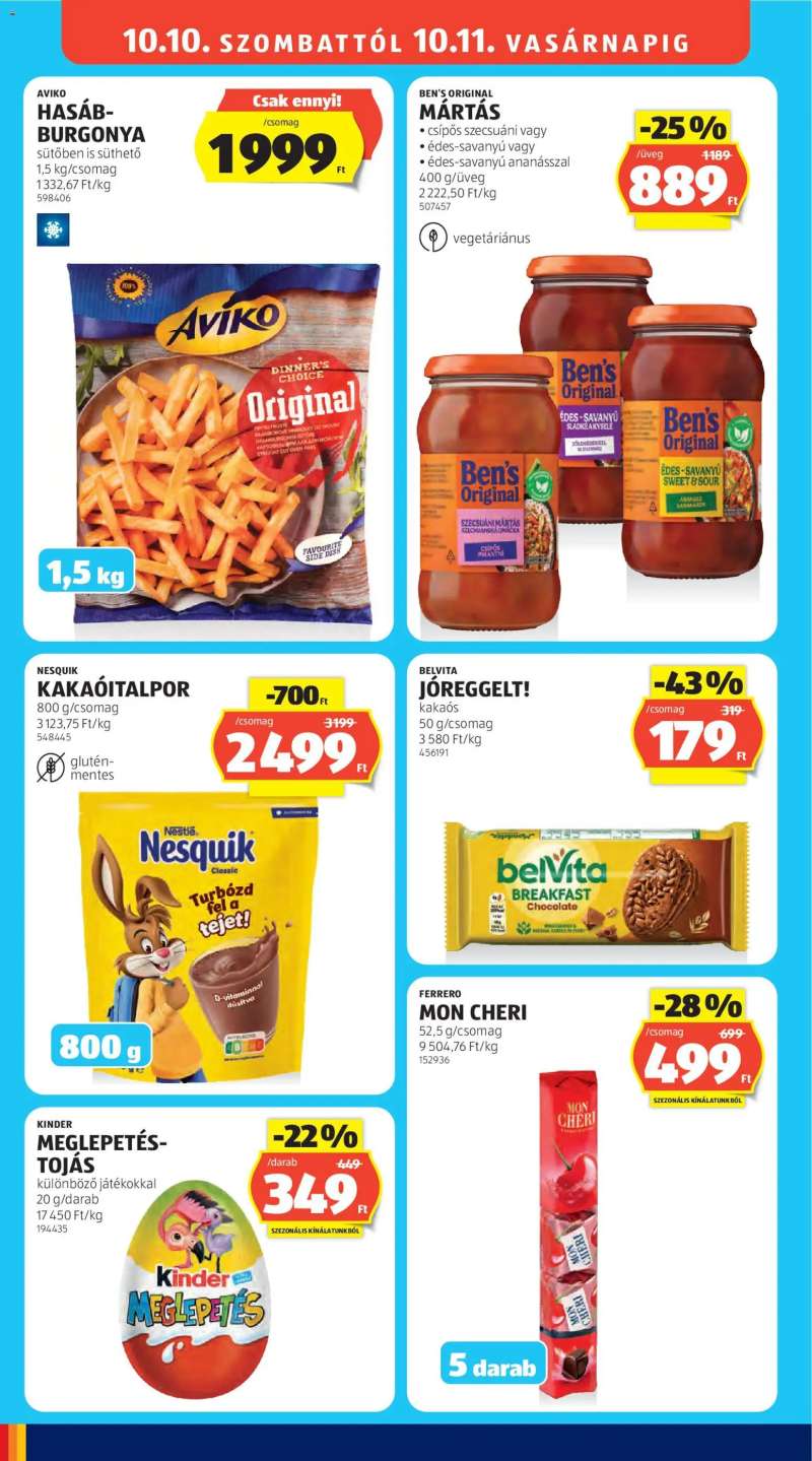 Aldi Aldi akciós újság 30 oldal