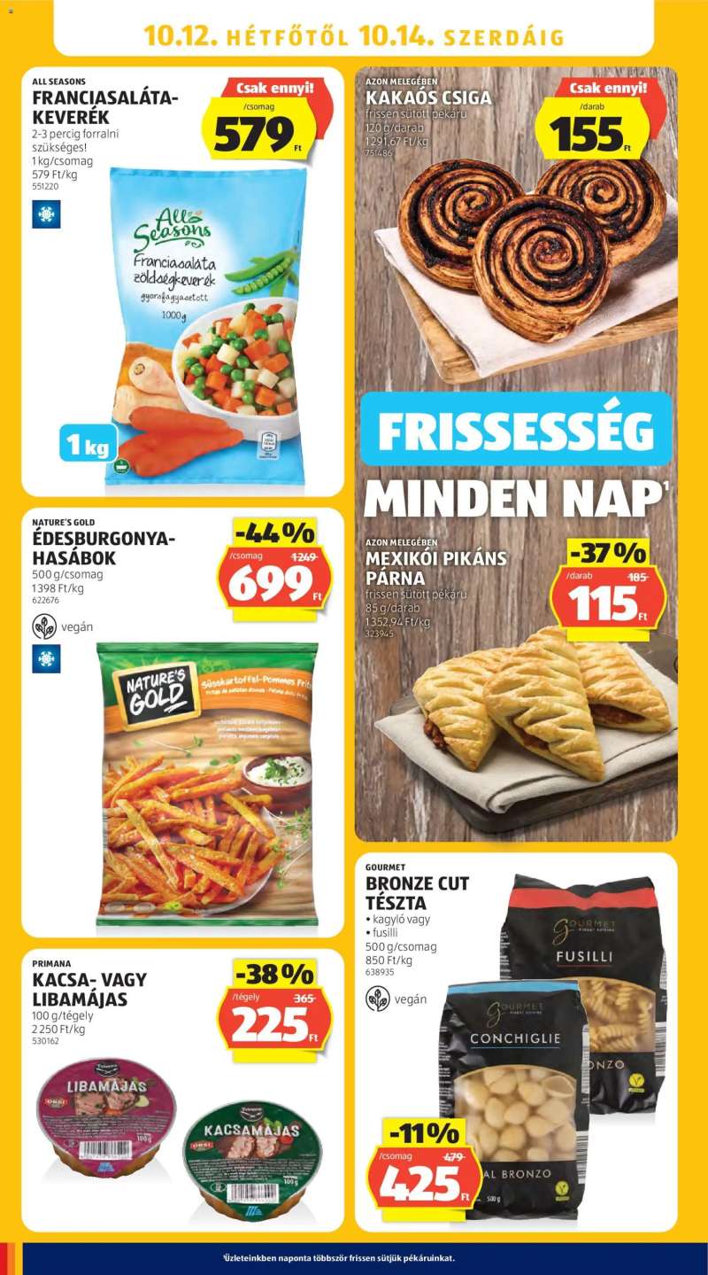 Aldi Aldi akciós újság 36 oldal