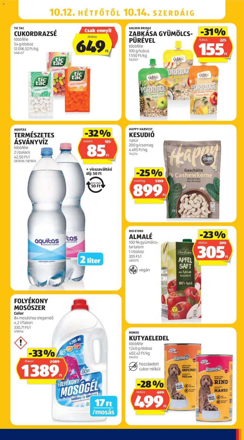 Aldi Aldi akciós újság 37 oldal