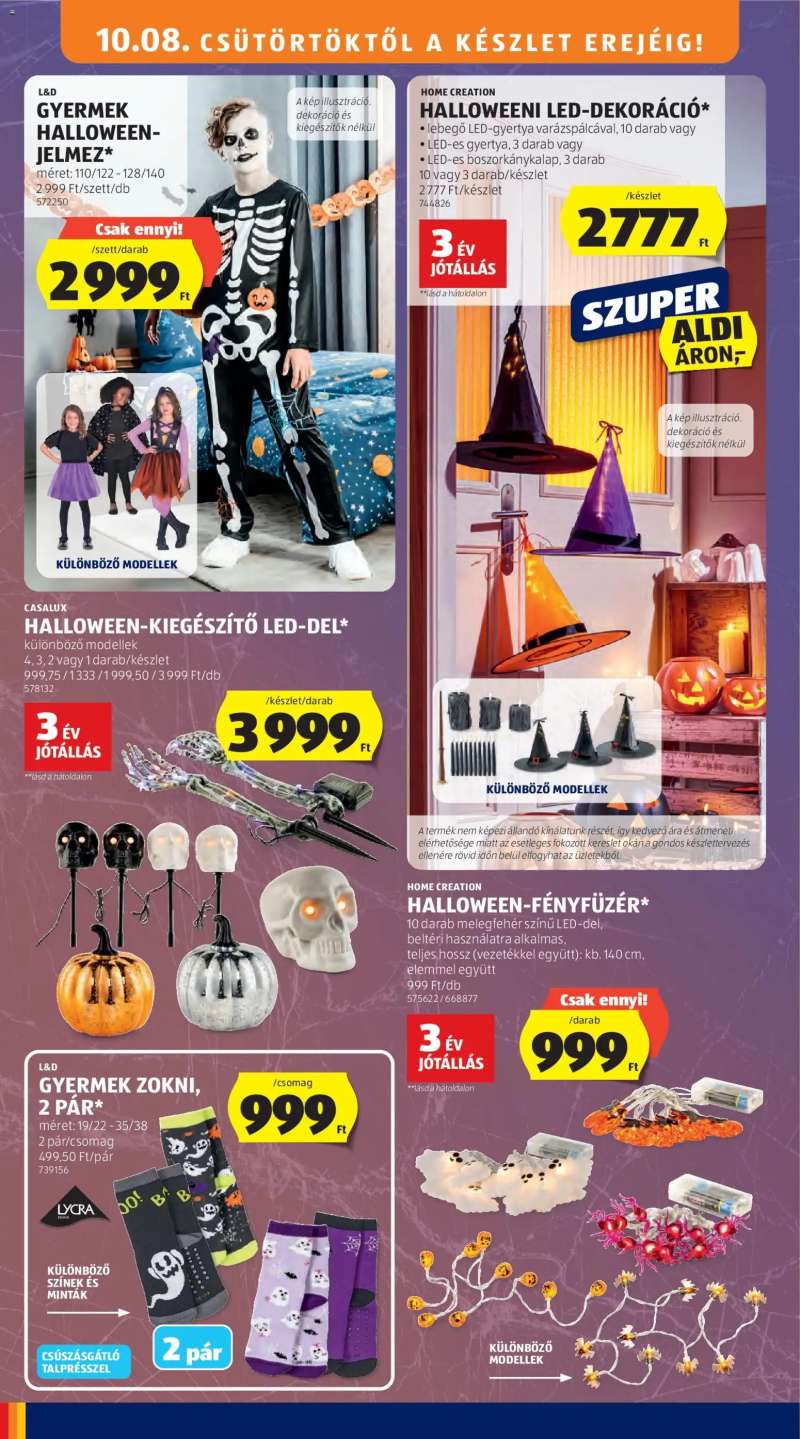 Aldi Aldi akciós újság 38 oldal