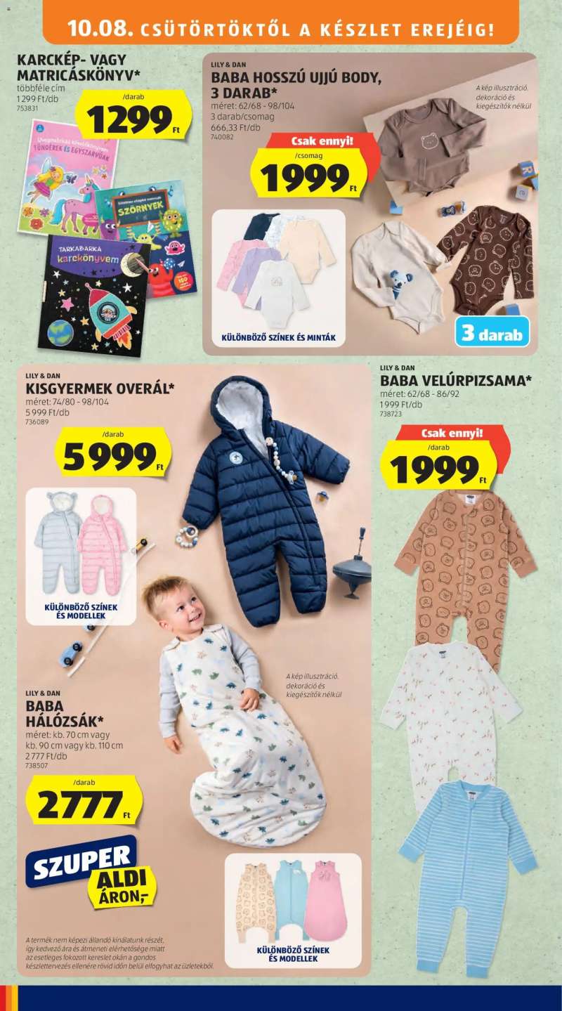 Aldi Aldi akciós újság 40 oldal
