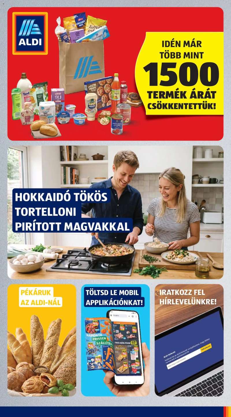 Aldi Aldi akciós újság 5 oldal
