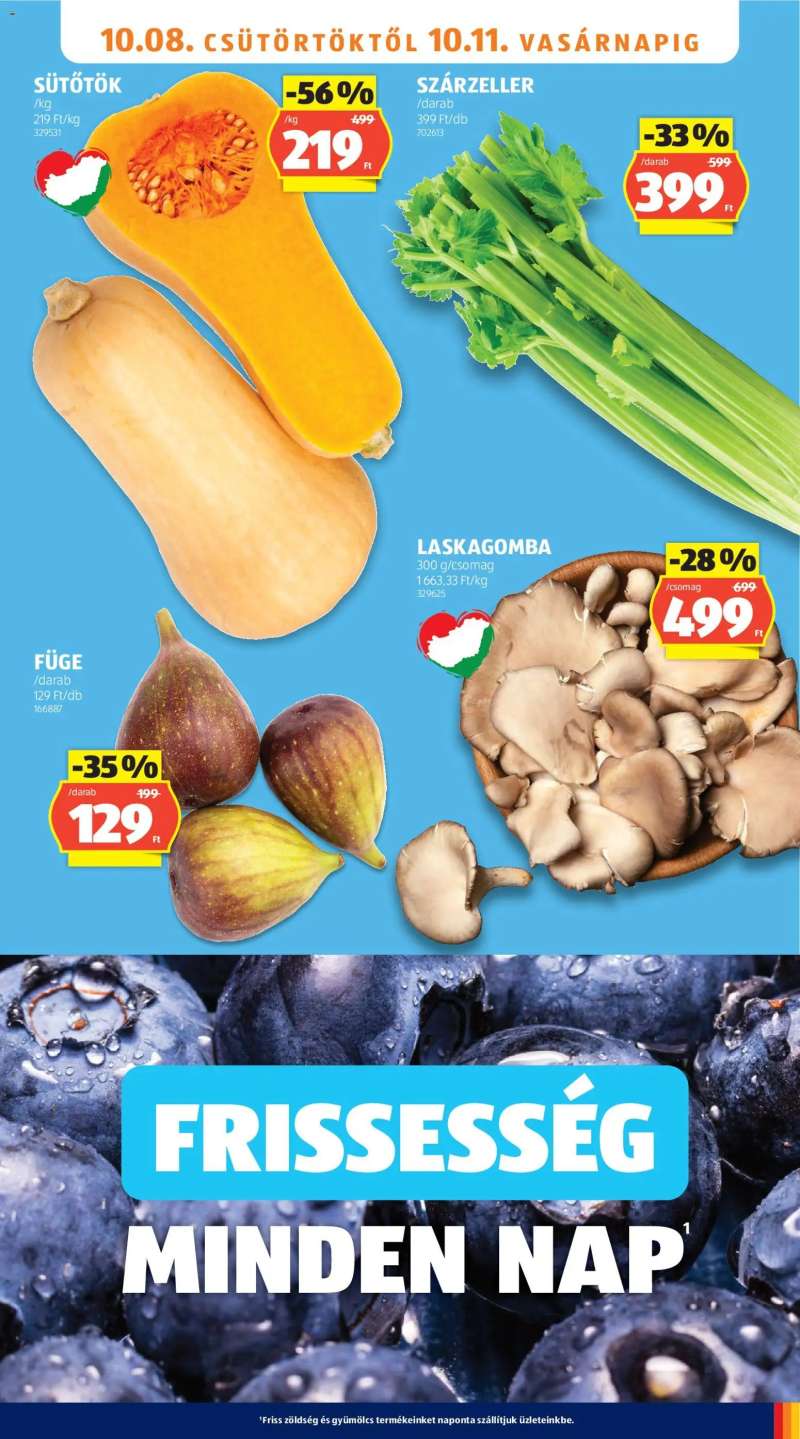 Aldi Aldi akciós újság 7 oldal