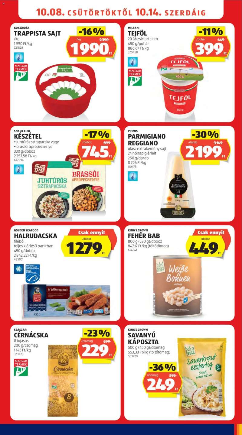 Aldi Aldi akciós újság 9 oldal