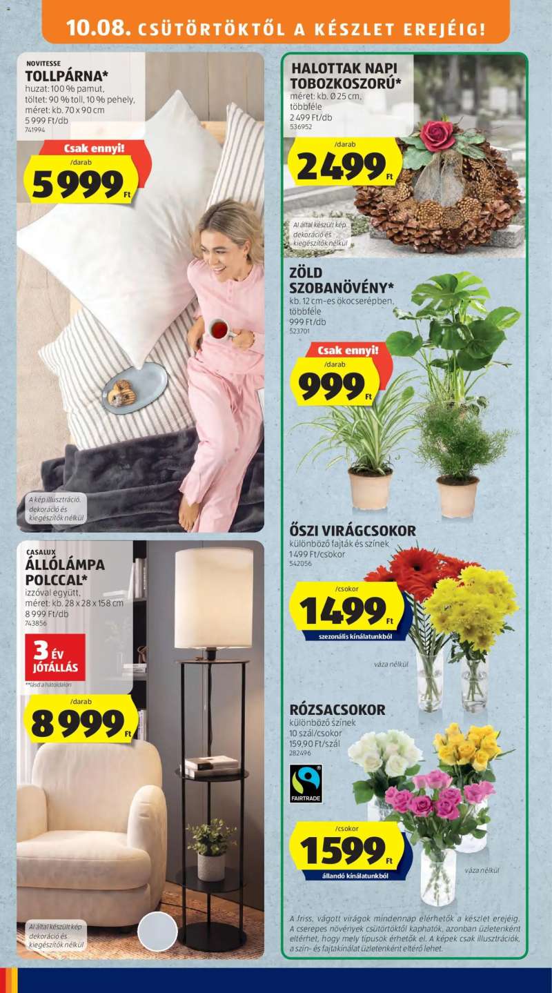 Aldi Aldi Középső sor termékei 6 oldal