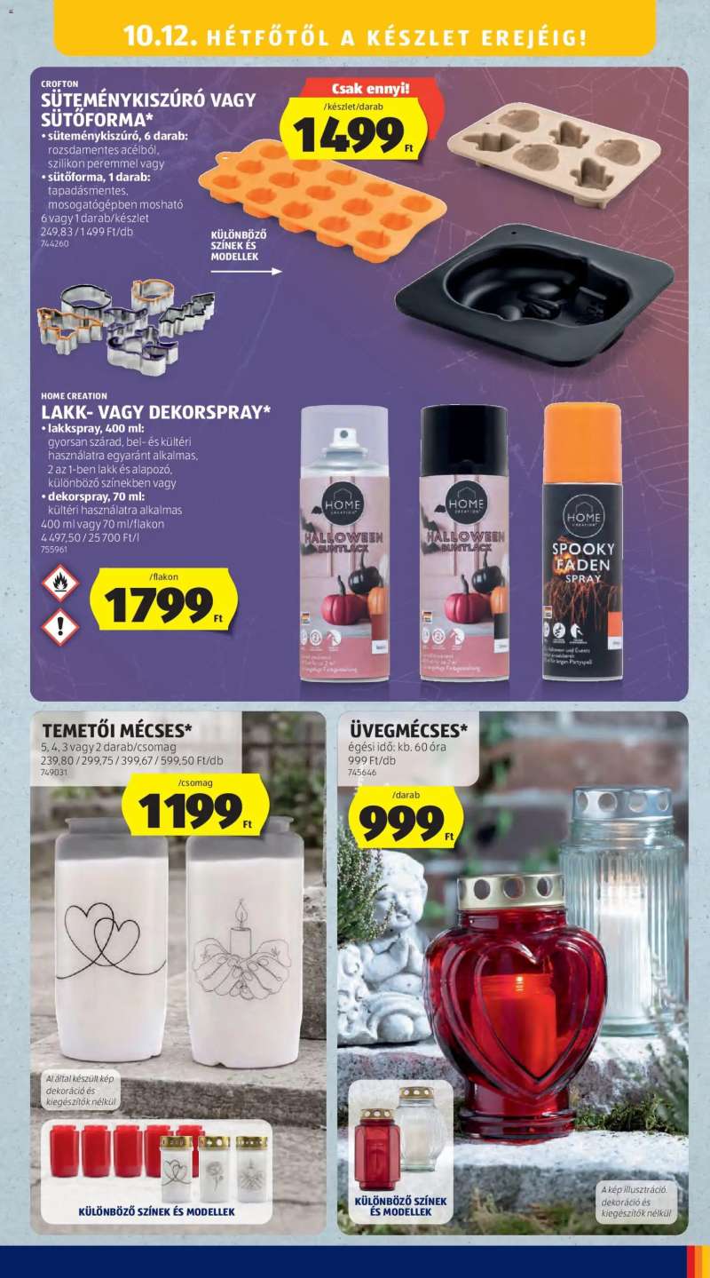 Aldi Aldi Középső sor termékei 9 oldal
