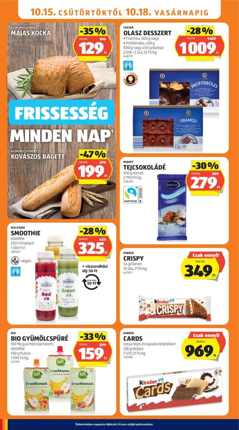 Aldi Aldi akciós újság 14 oldal