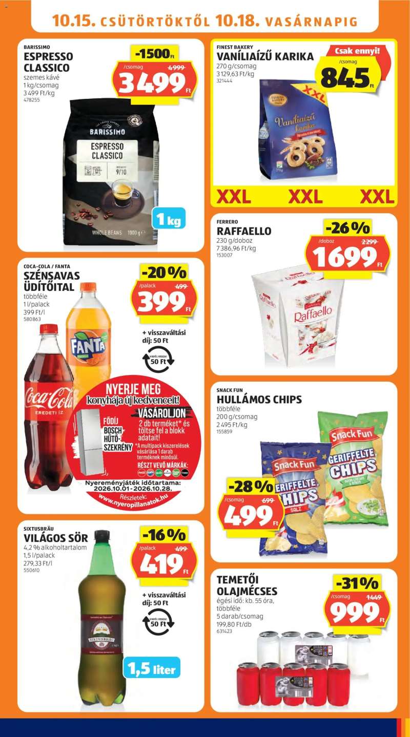 Aldi Aldi akciós újság 15 oldal