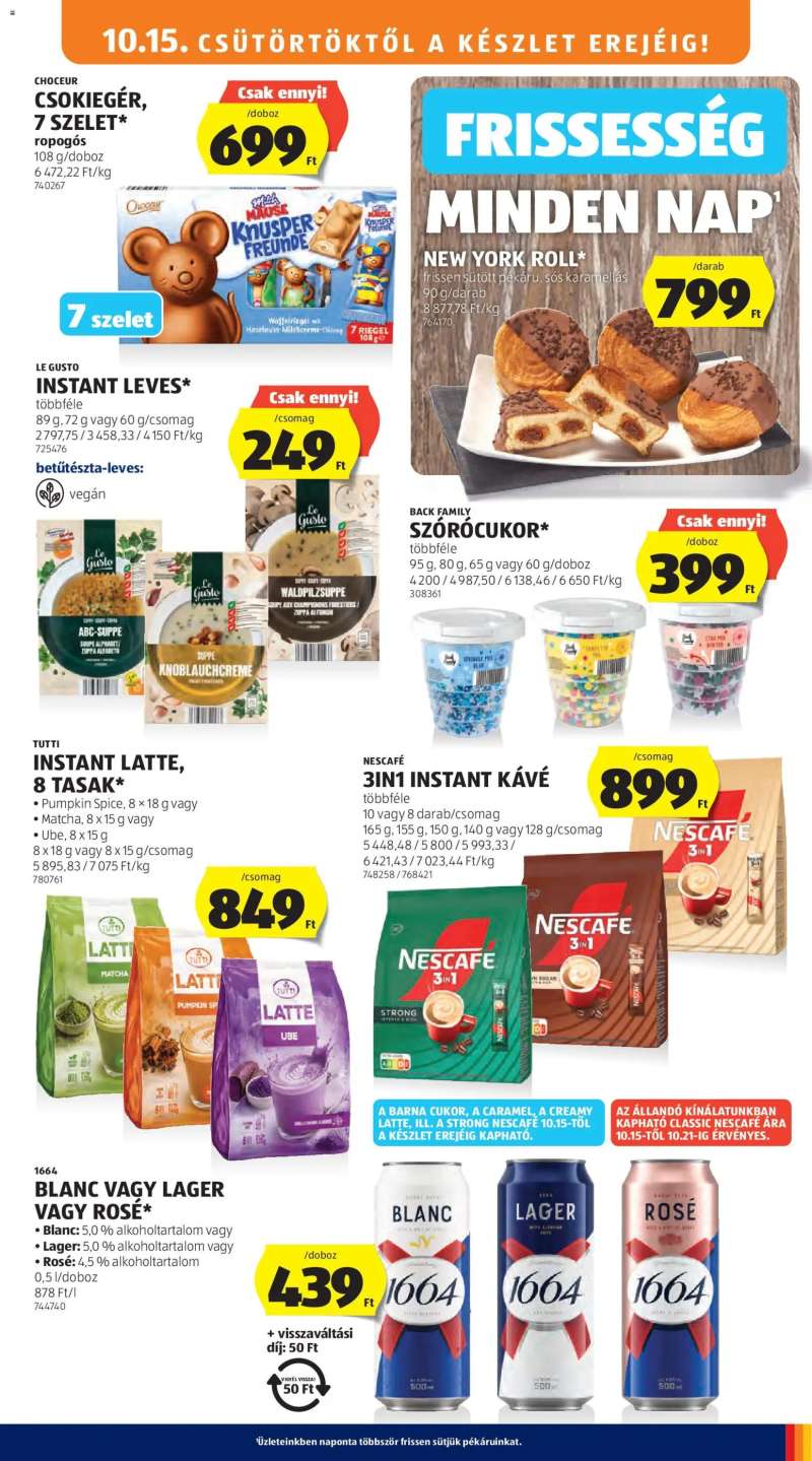 Aldi Aldi akciós újság 17 oldal