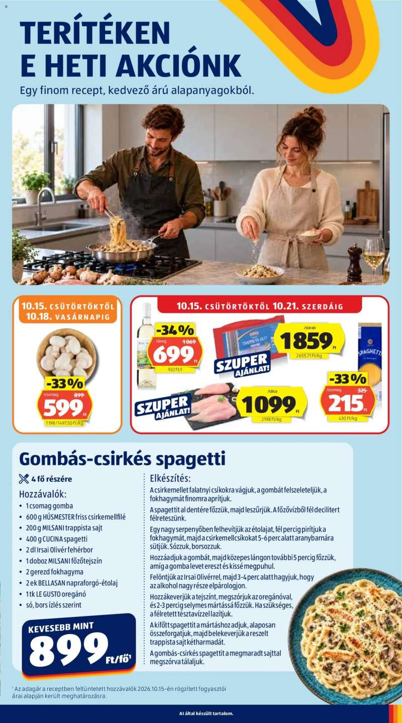 Aldi Aldi akciós újság 27 oldal