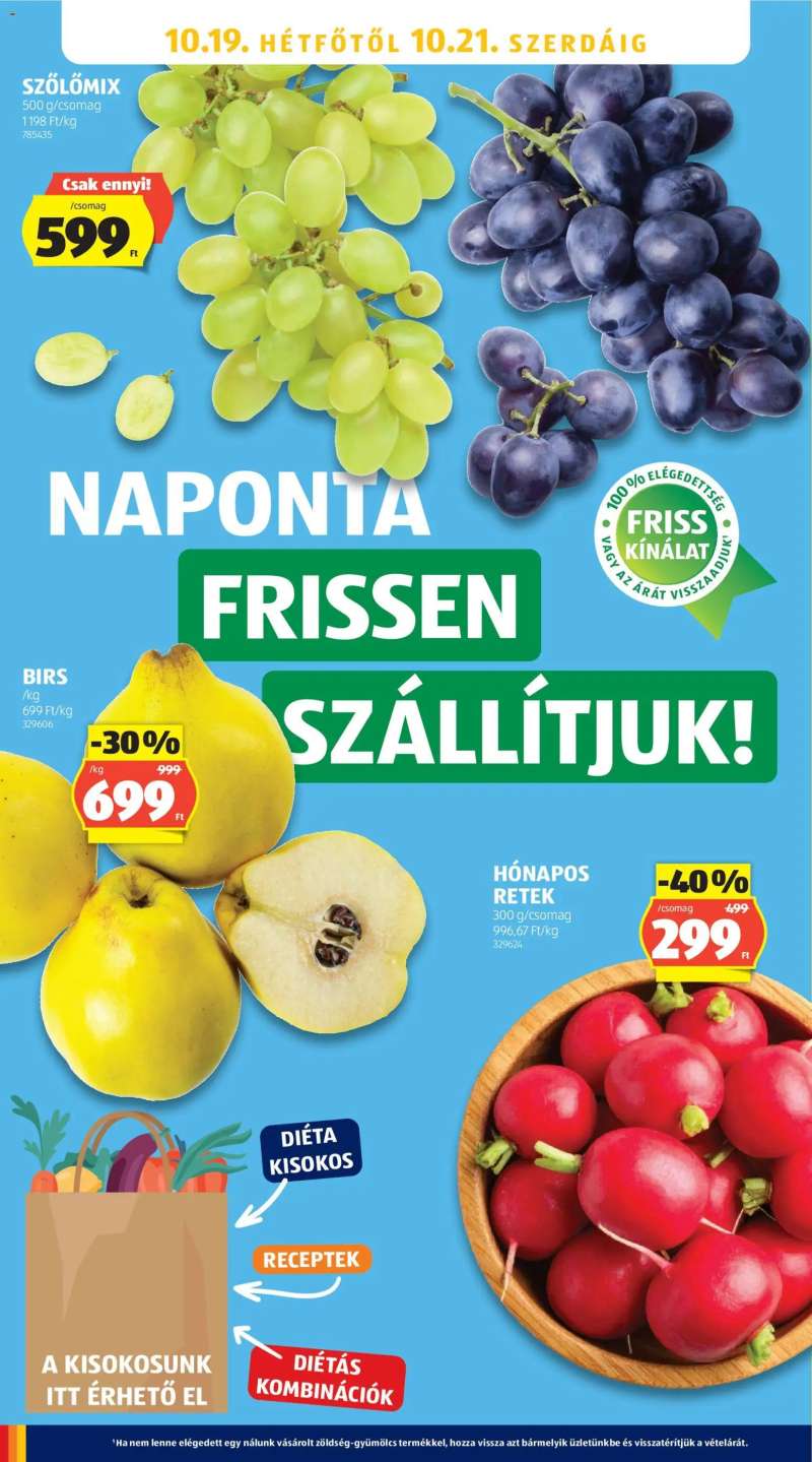 Aldi Aldi akciós újság 28 oldal