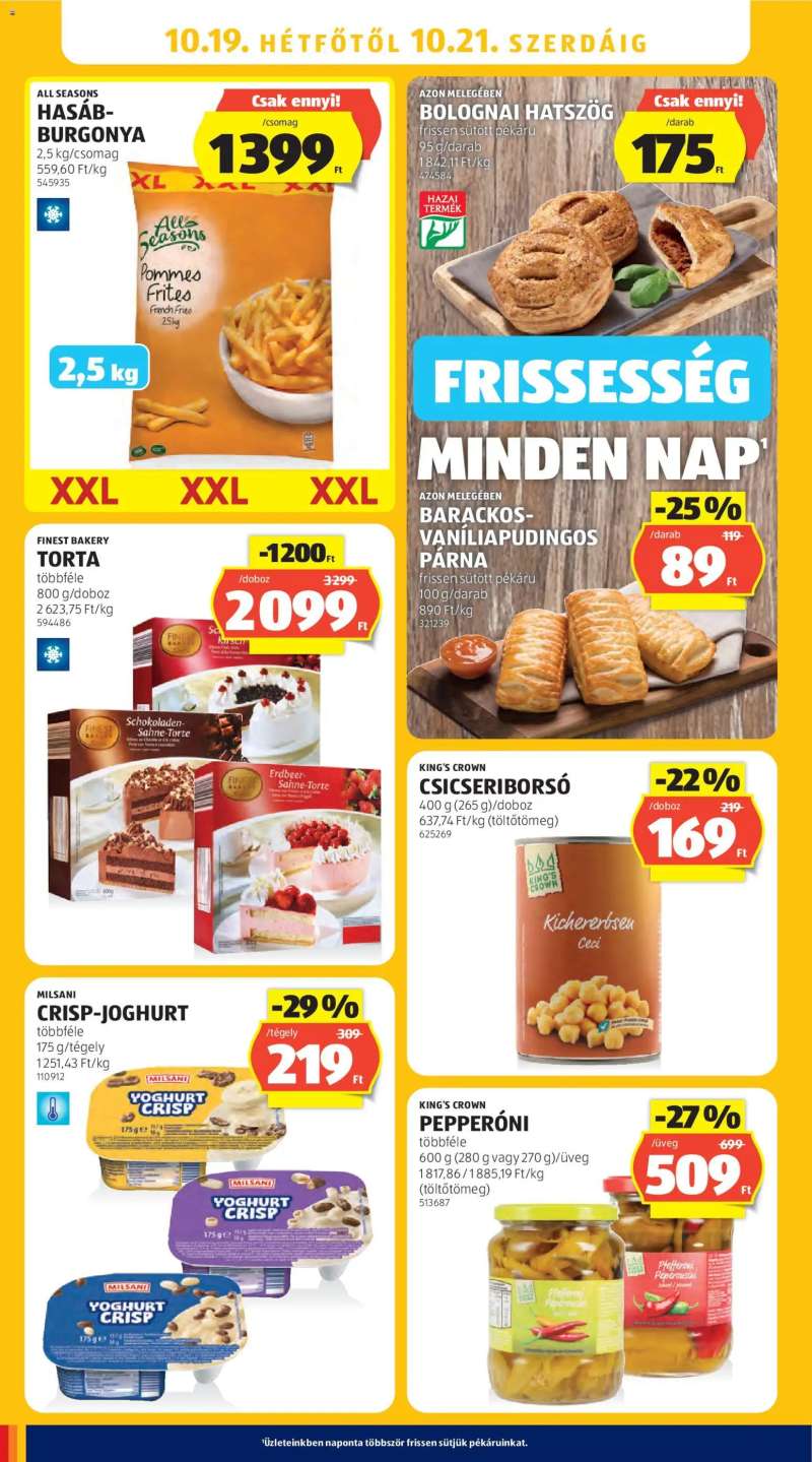 Aldi Aldi akciós újság 30 oldal