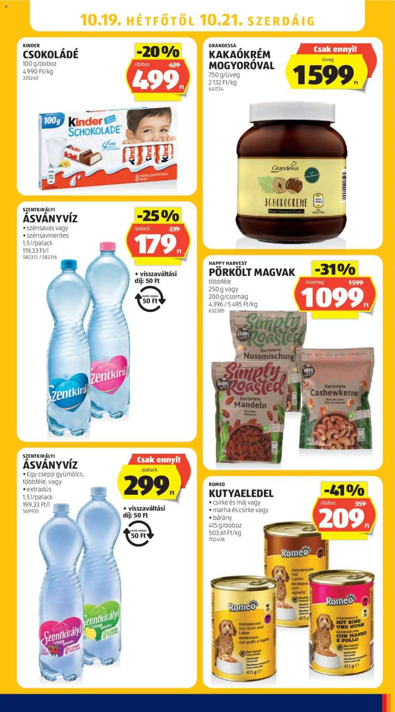 Aldi Aldi akciós újság 31 oldal
