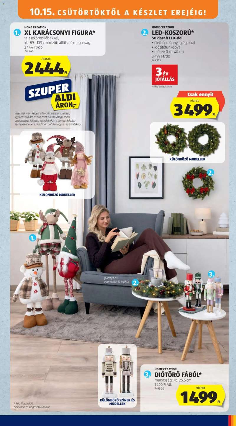 Aldi Aldi akciós újság 35 oldal