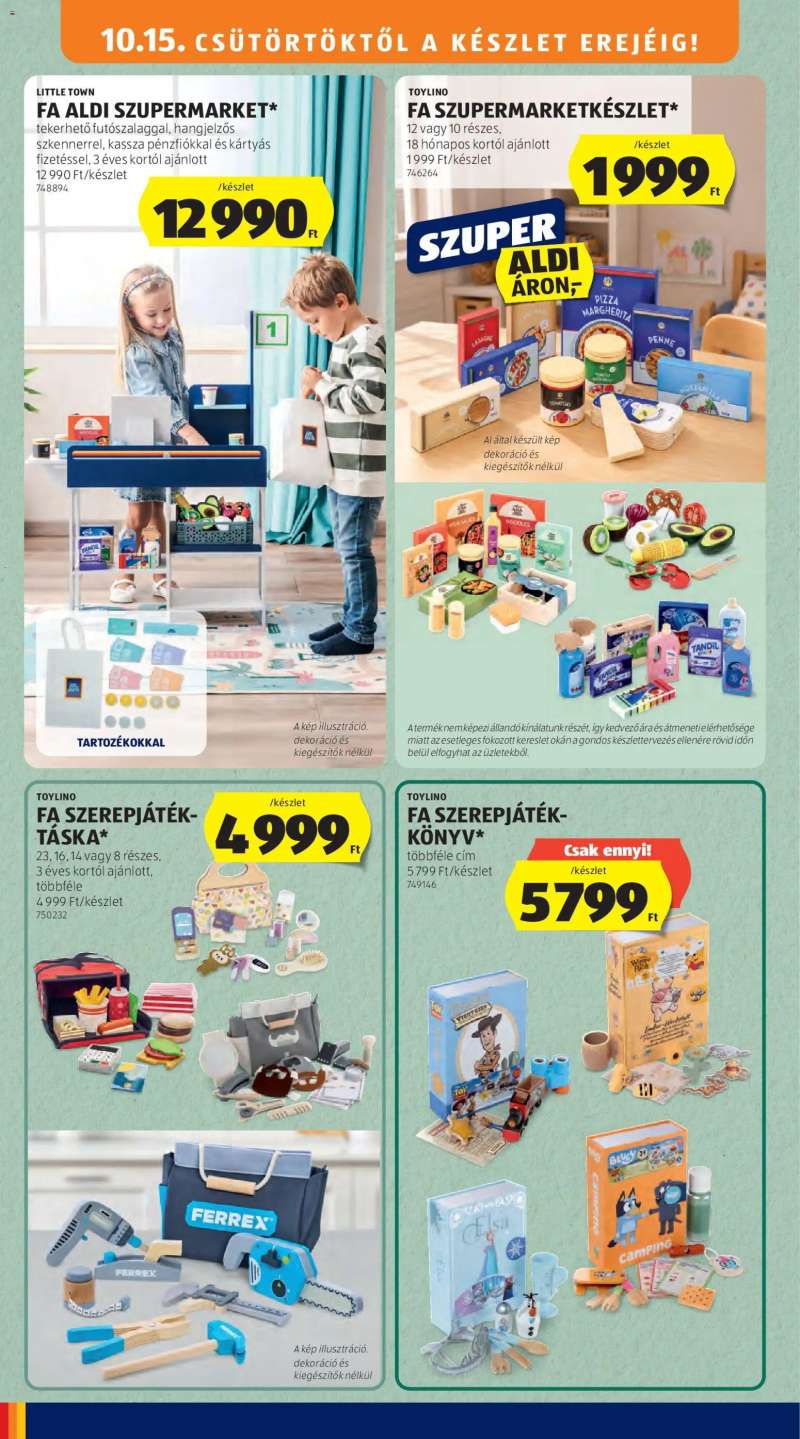 Aldi Aldi akciós újság 40 oldal