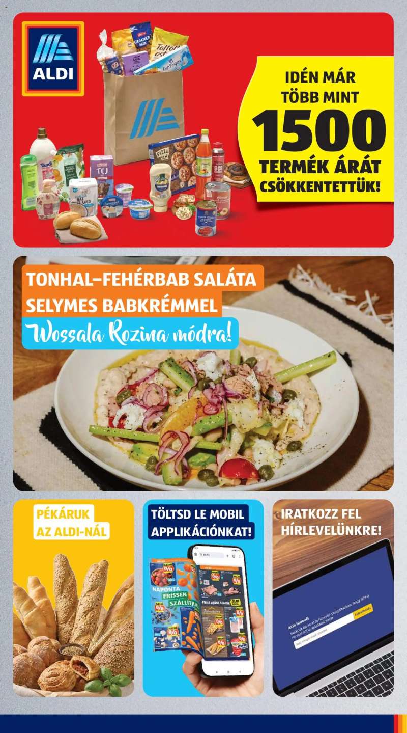 Aldi Aldi akciós újság 5 oldal