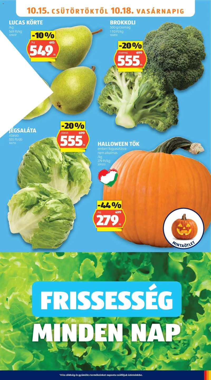 Aldi Aldi akciós újság 7 oldal