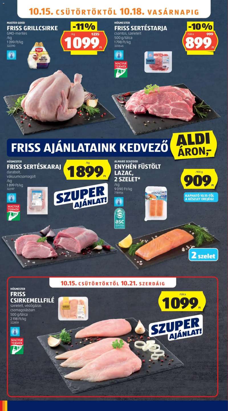 Aldi Aldi akciós újság 8 oldal