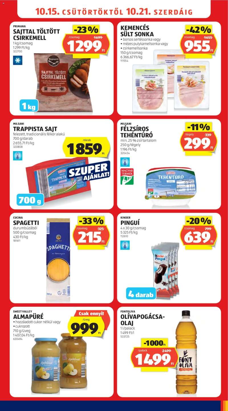 Aldi Aldi akciós újság 9 oldal