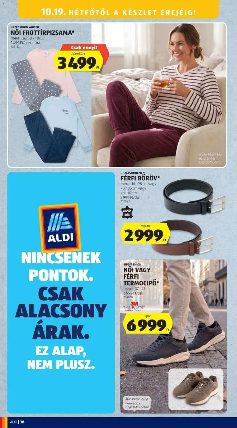 Aldi Aldi aktuális akciós újság 38 oldal
