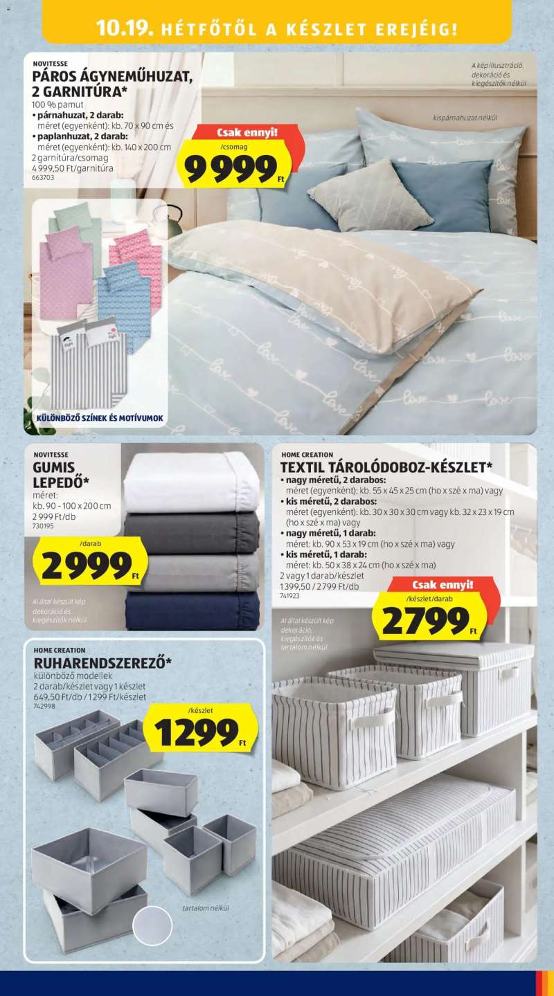 Aldi Aldi Középső sor termékei 15 oldal