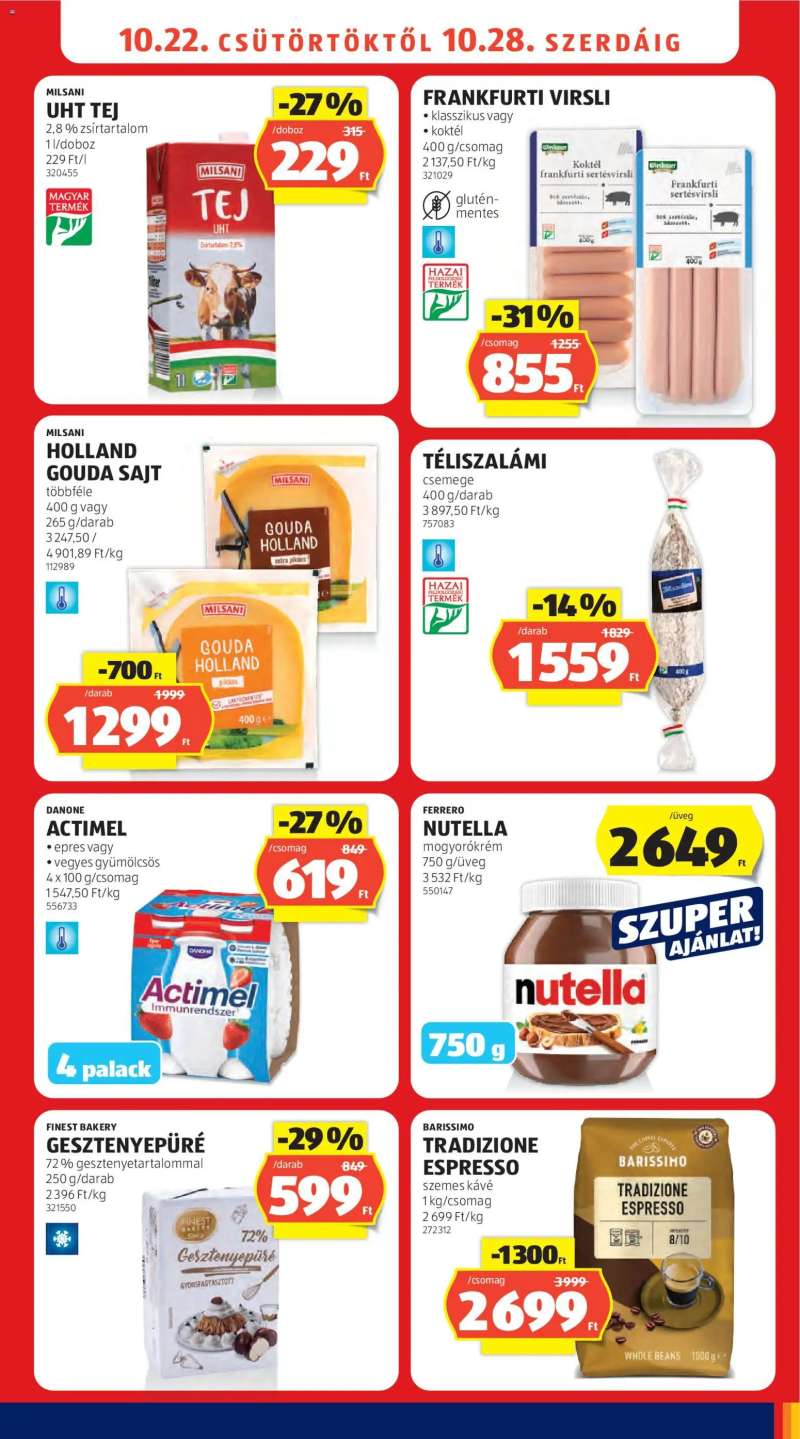 Aldi Aldi akciós újság 11 oldal