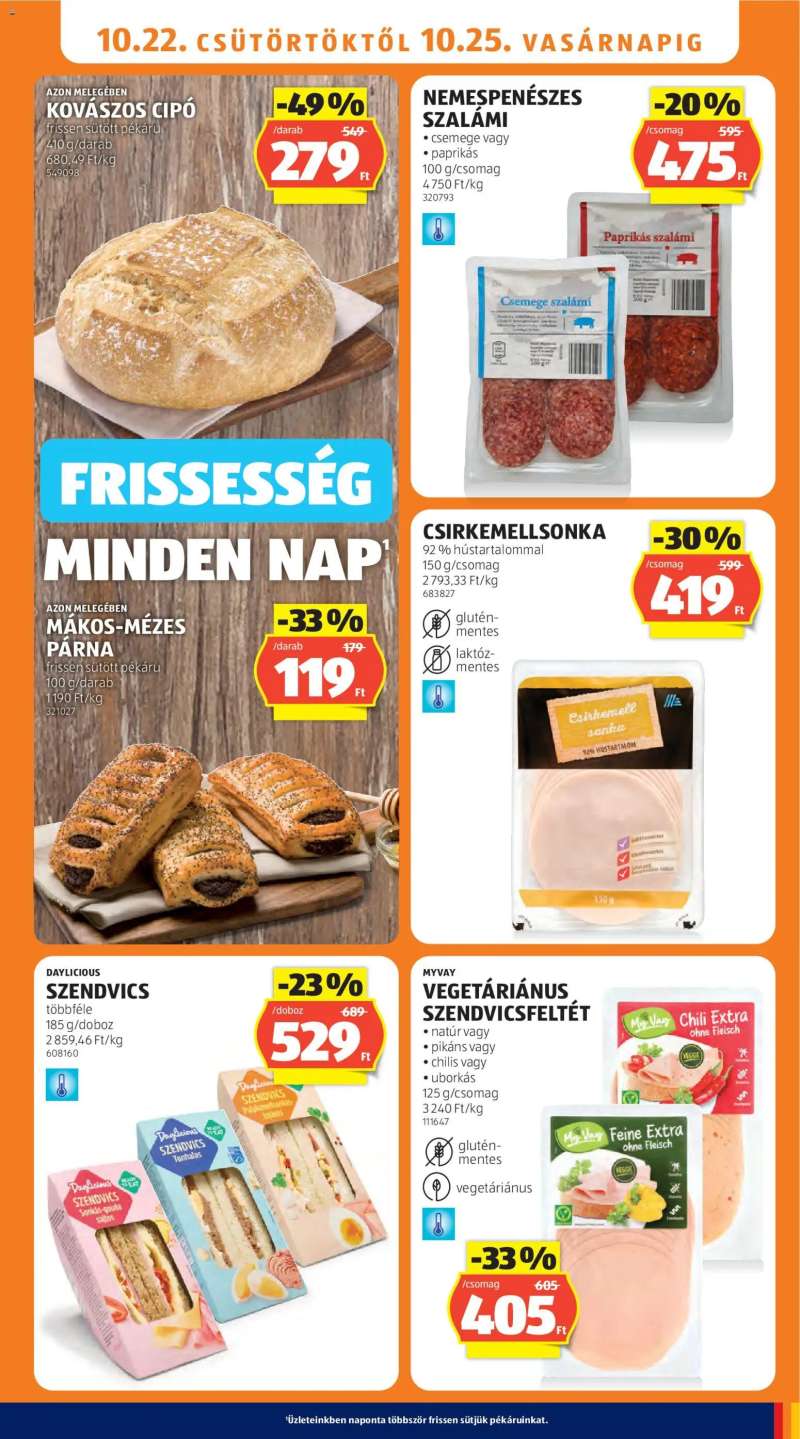 Aldi Aldi akciós újság 13 oldal