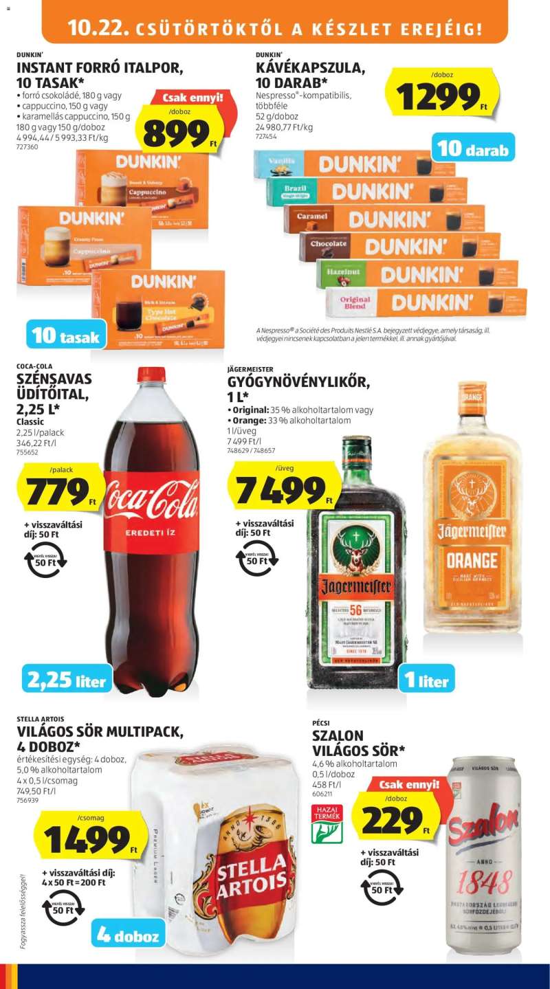 Aldi Aldi akciós újság 18 oldal