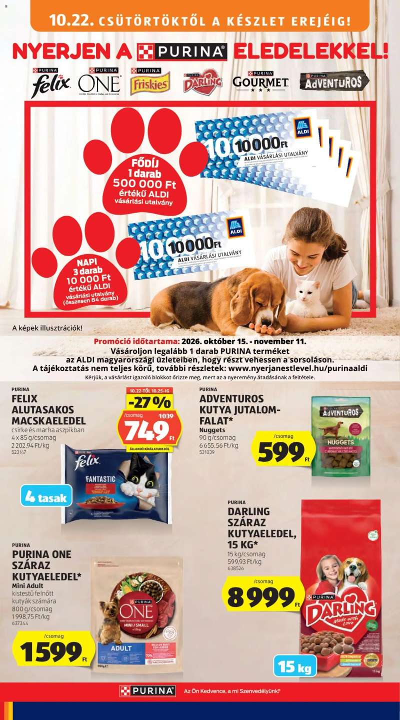 Aldi Aldi akciós újság 20 oldal