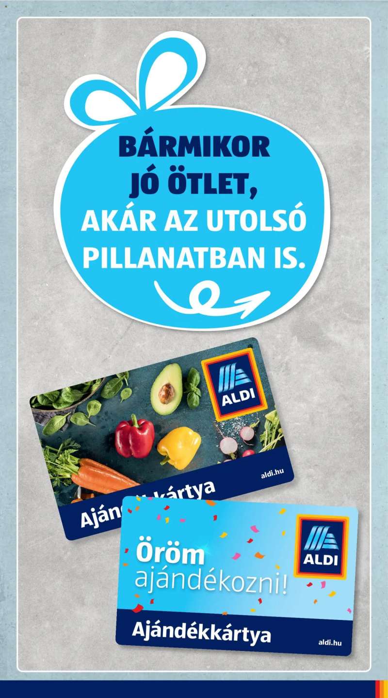 Aldi Aldi akciós újság 23 oldal