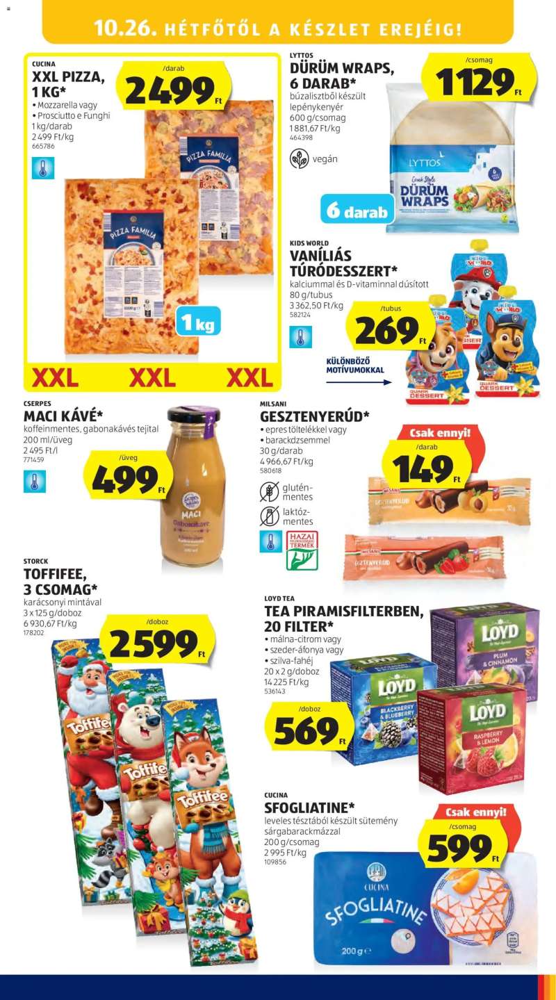 Aldi Aldi akciós újság 25 oldal