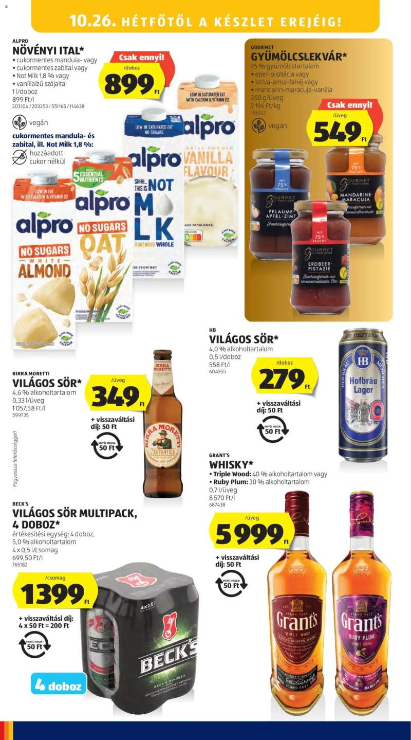 Aldi Aldi akciós újság 26 oldal