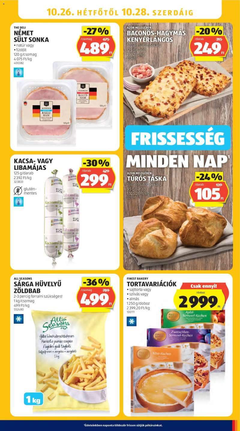Aldi Aldi akciós újság 31 oldal