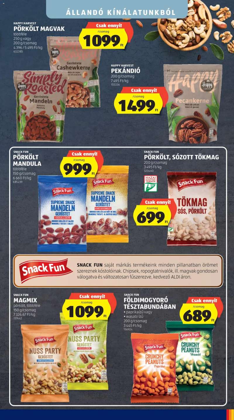Aldi Aldi akciós újság 35 oldal