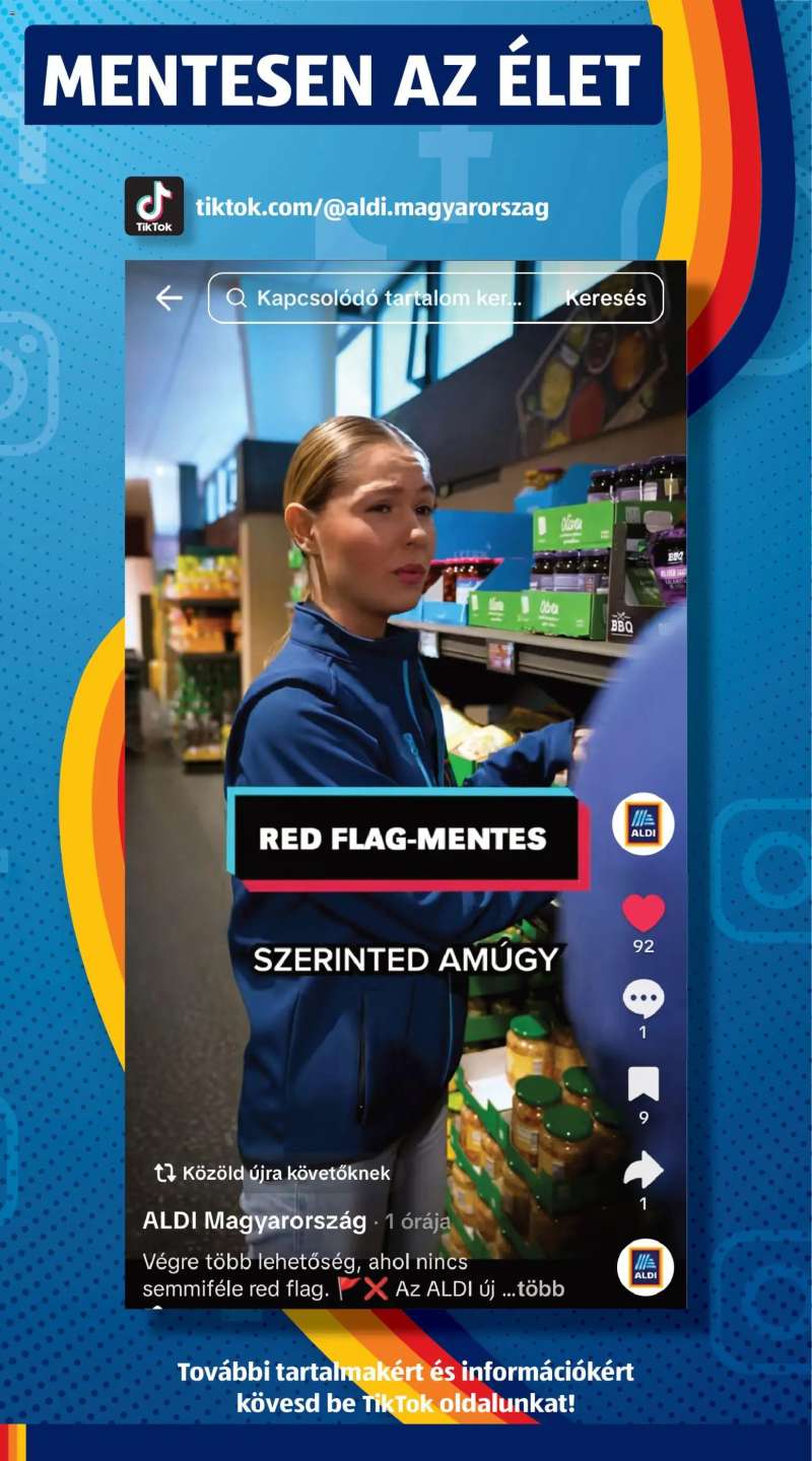 Aldi Aldi akciós újság 38 oldal