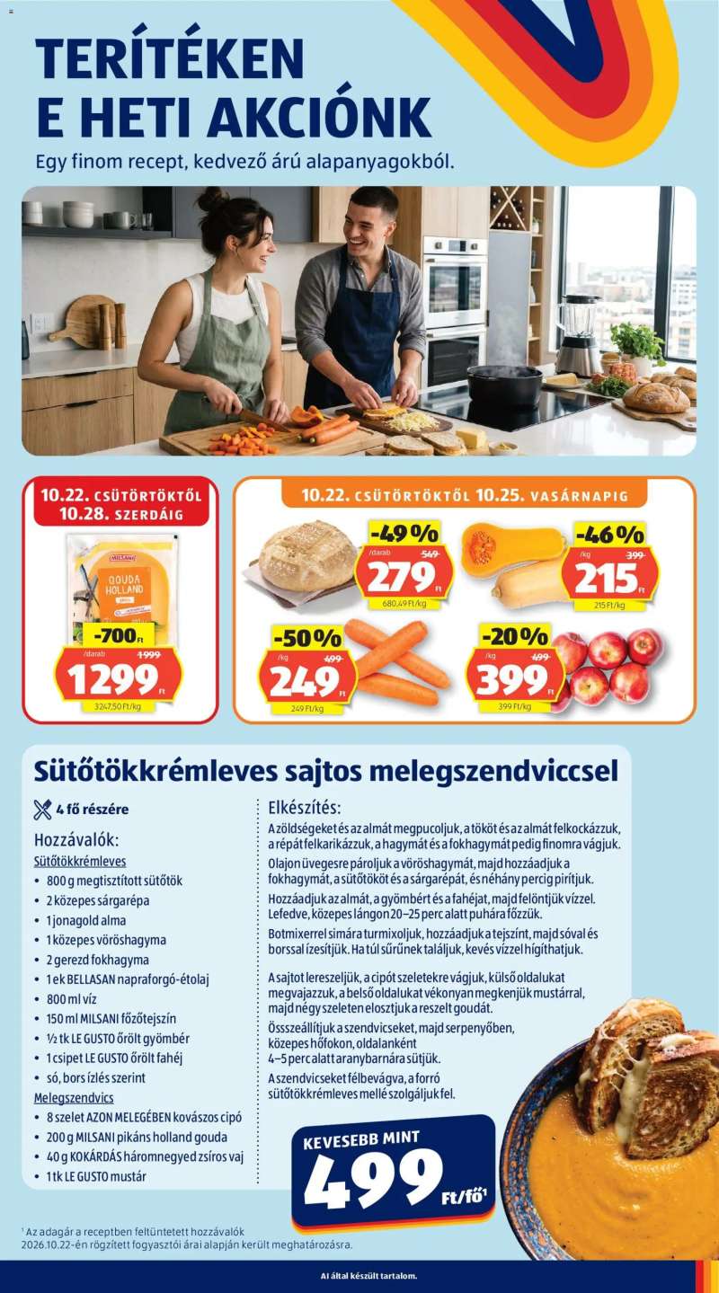 Aldi Aldi akciós újság 39 oldal