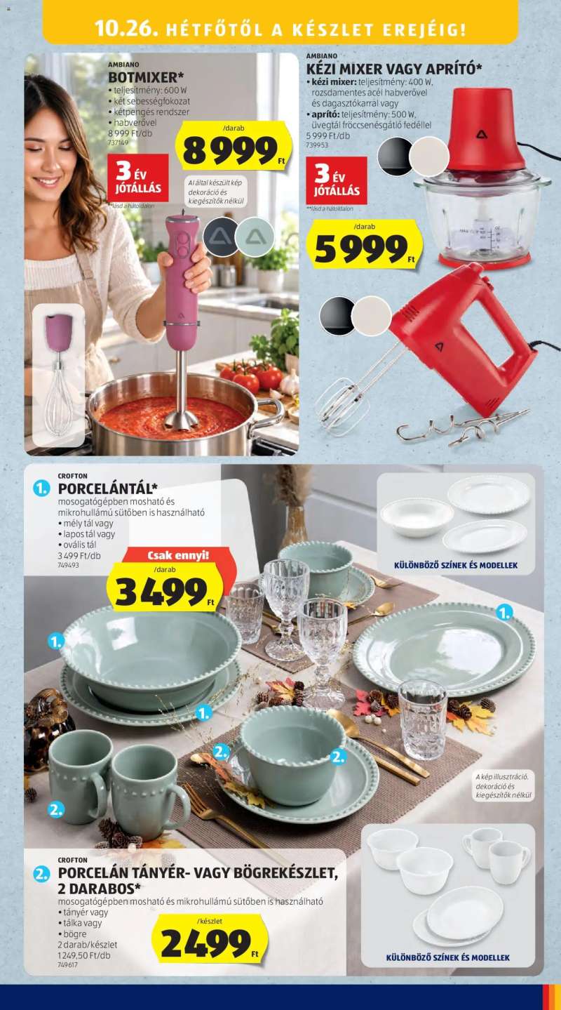 Aldi Aldi akciós újság 45 oldal