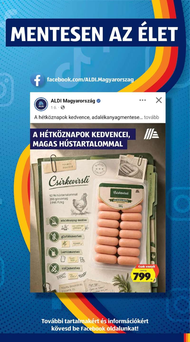 Aldi Aldi akciós újság 9 oldal
