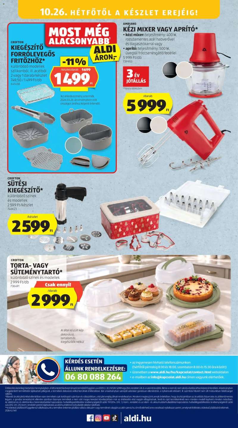 Aldi Aldi Középső sor termékei 10 oldal
