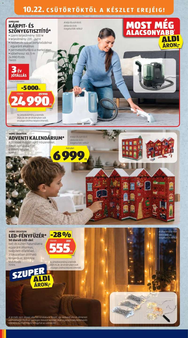 Aldi Aldi Középső sor termékei 4 oldal